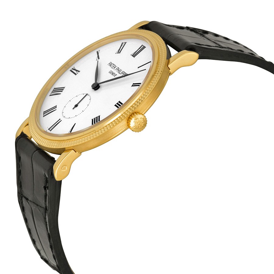 IMG_9085 Patek Philippe 5119J-001 Calatrava Mens No 18kt Yellow Gold Replica 2