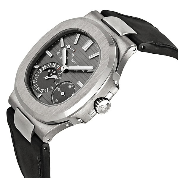 IMG_9085 Patek Philippe 5712G/001 Nautilus Mens Automatic 18k White Gold Replica 2