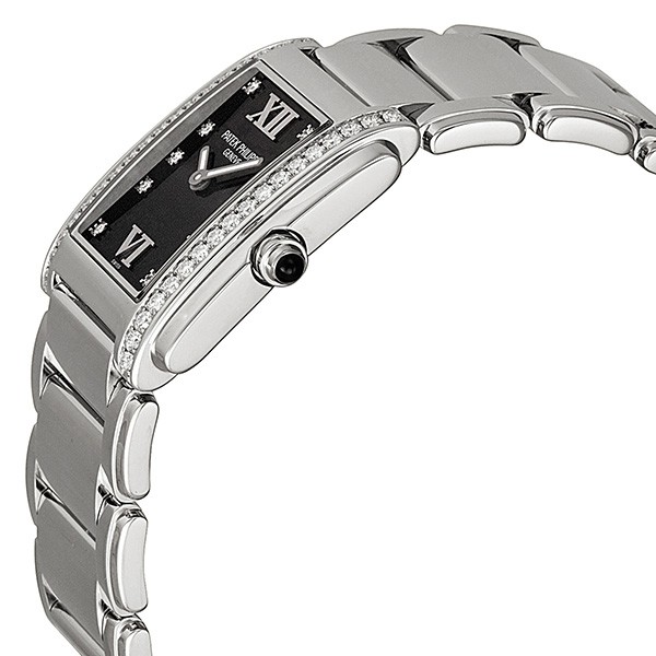 IMG_9085 Patek Philippe 4910/10A-001 Twenty~4 Ladies Quartz Stainless Steel Replica 2