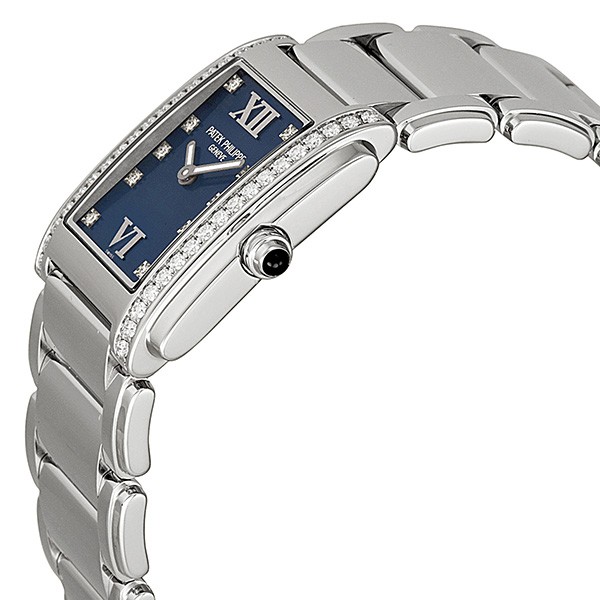 IMG_9085 Patek Philippe 4910-10A-012 Twenty~4 Ladies Quartz Stainless Steel Replica 2