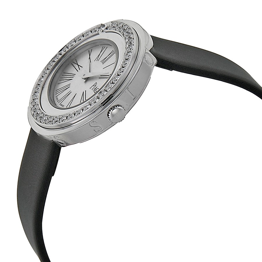 IMG_9085 Piaget G0A36187 Ladies Quartz 18kt White Gold Rotating Upper Case Replica 2