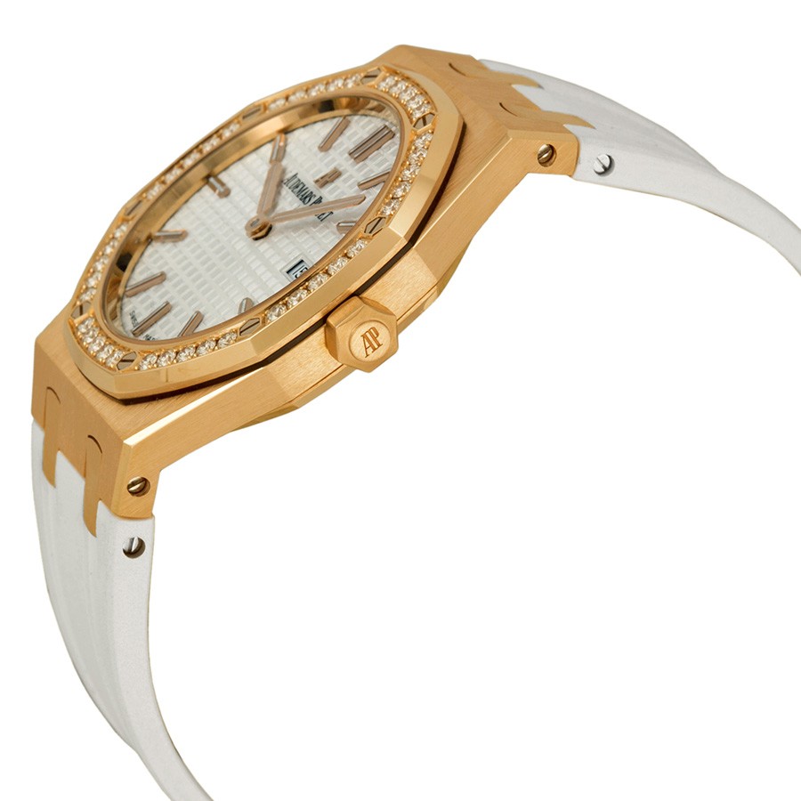 IMG_9085 Audemars Piguet 67651OR.ZZ.D010CA.01 Royal Oak Ladies Quartz 18kt Rose Gold Replica 2