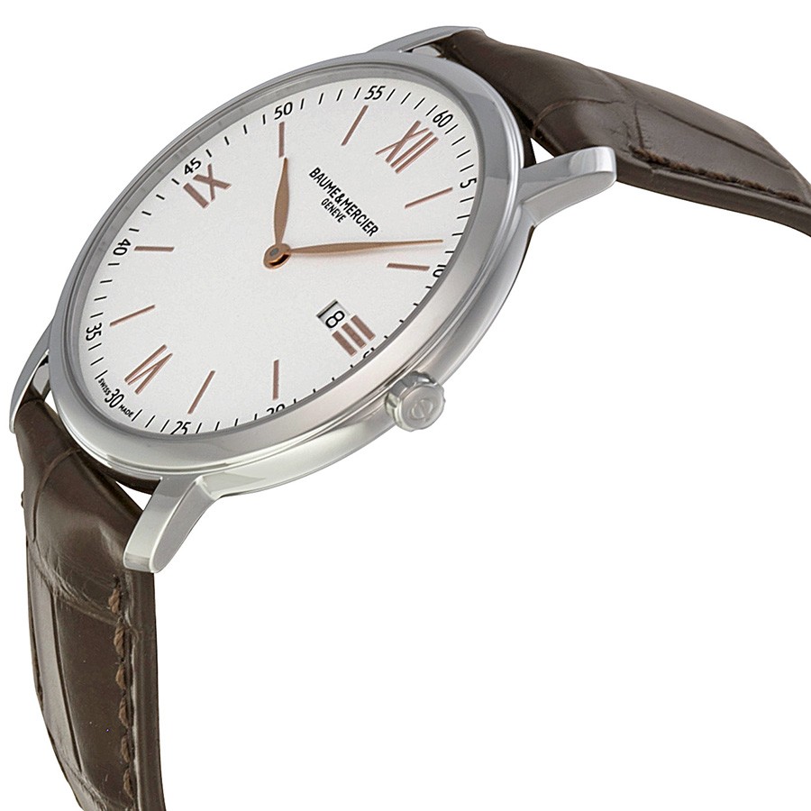 Baume et Mercier 10181 Classima Mens Quartz Stainless Steel Replica 2