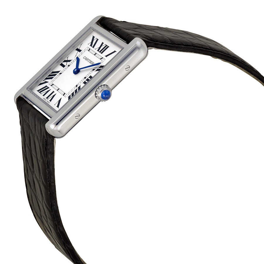 IMG_9085 Cartier W5200003 Tank Mens Quartz Stainless Steel Replica 2