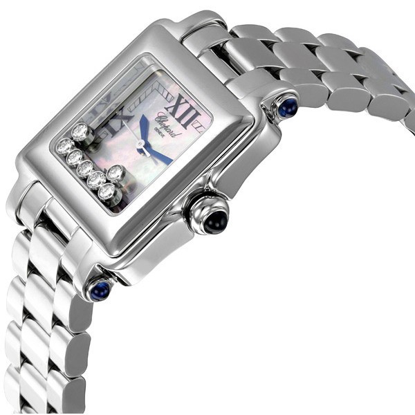 IMG_9085 Chopard 278349-3006MOP Happy Sport Ladies Quartz Stainless Steel Replica 2