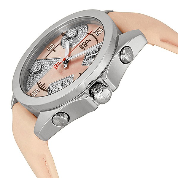 IMG_9085 Jacob Co. JCM79P Five Time Zone Unisex Quartz Stainless Steel Replica 2