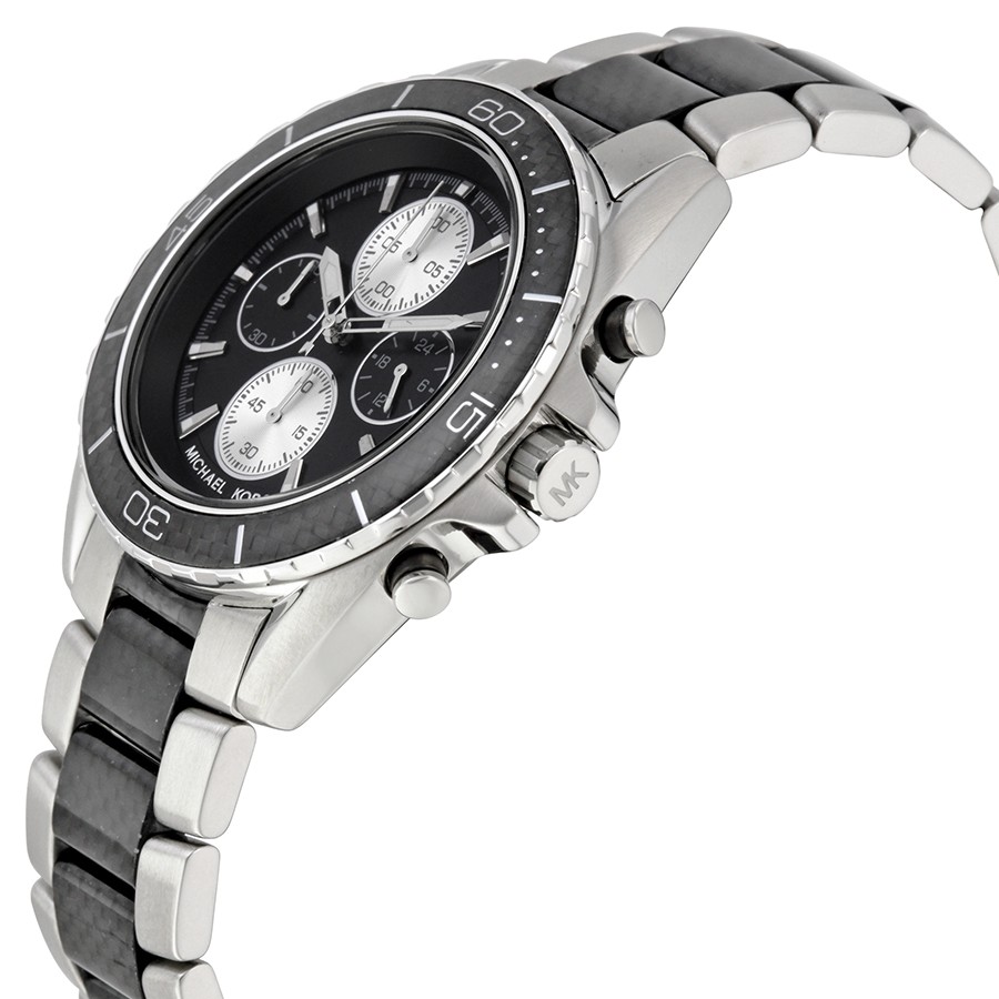 IMG_9085 Michael Kors MK8454 JetMaster Mens Quartz Stainless Steel Replica 2