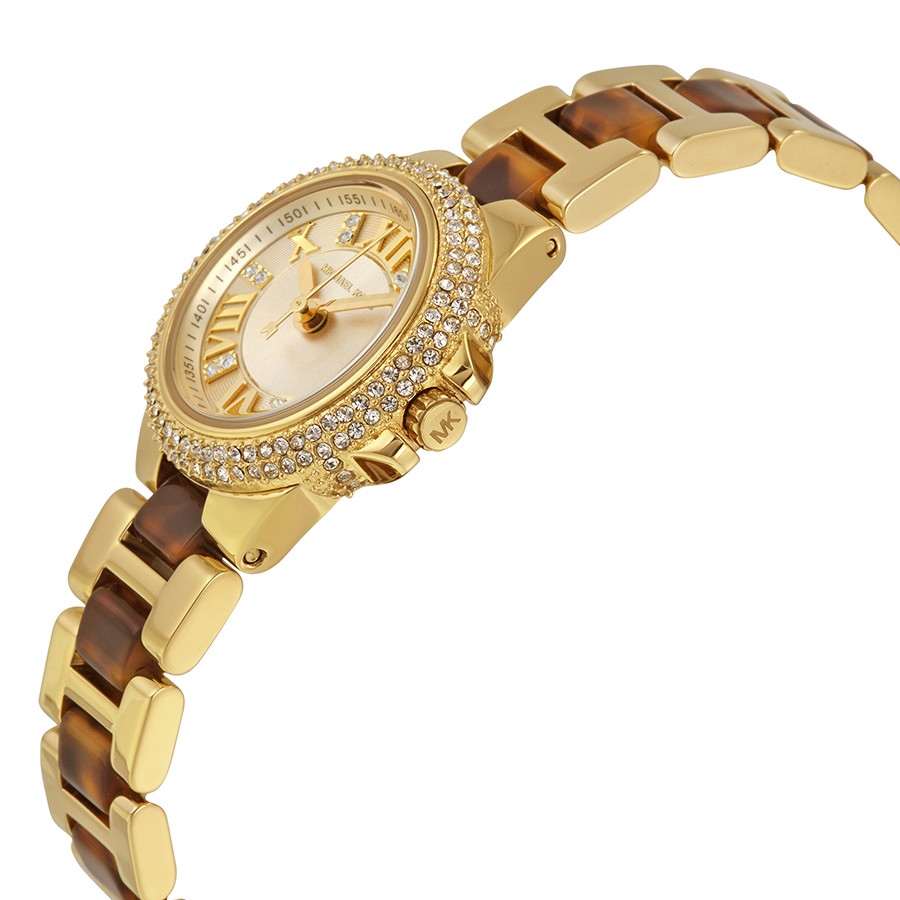IMG_9085 Michael Kors MK4291 Ladies Quartz Gold-tone Stainless Steel Replica 2