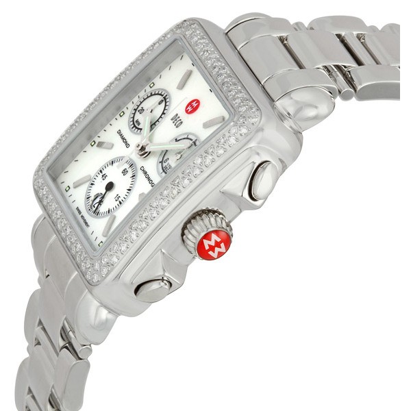 Michele MWW06A000448 Ladies Quartz Stainless Steel Replica 2