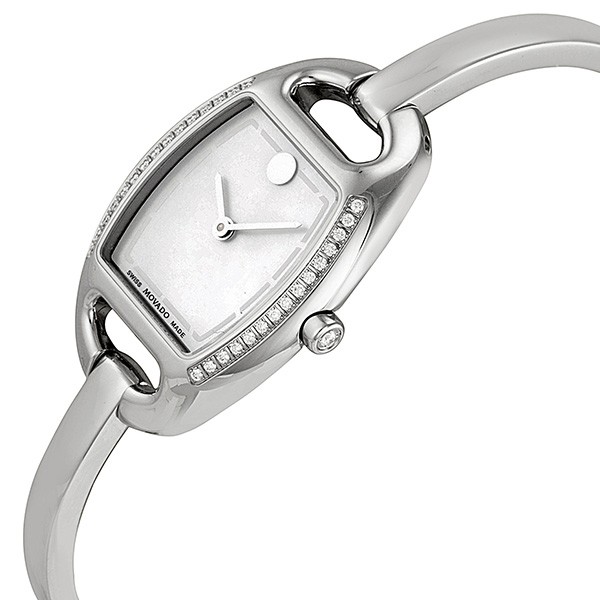 IMG_9085 Movado 0606607 Ladies Quartz Stainless Steel Replica 2