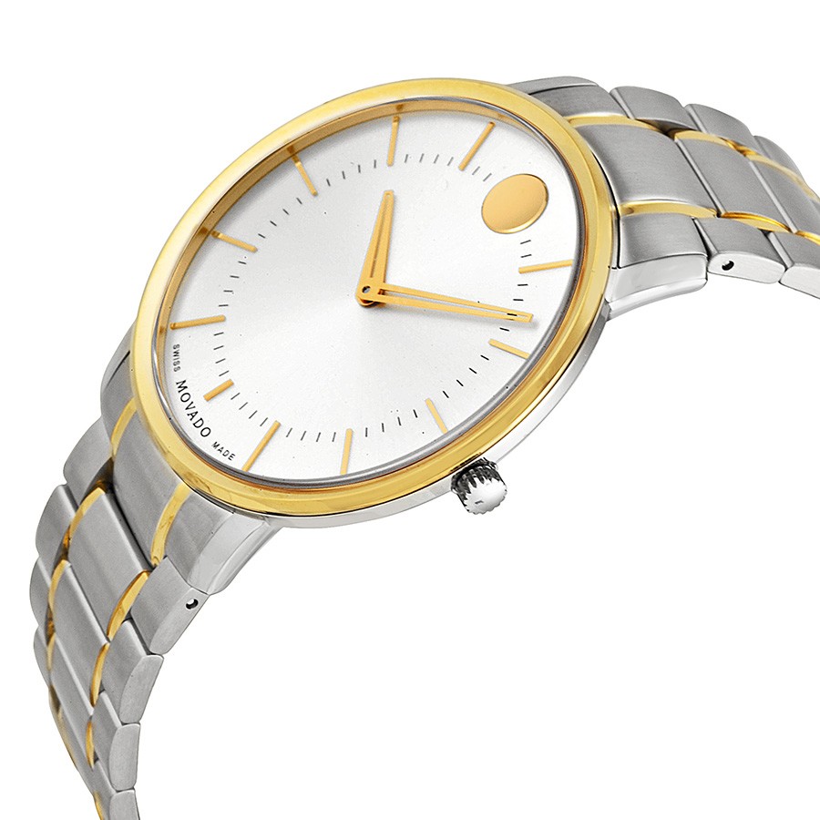 IMG_9085 Movado 606689 Mens Quartz Stainless Steel Replica 2