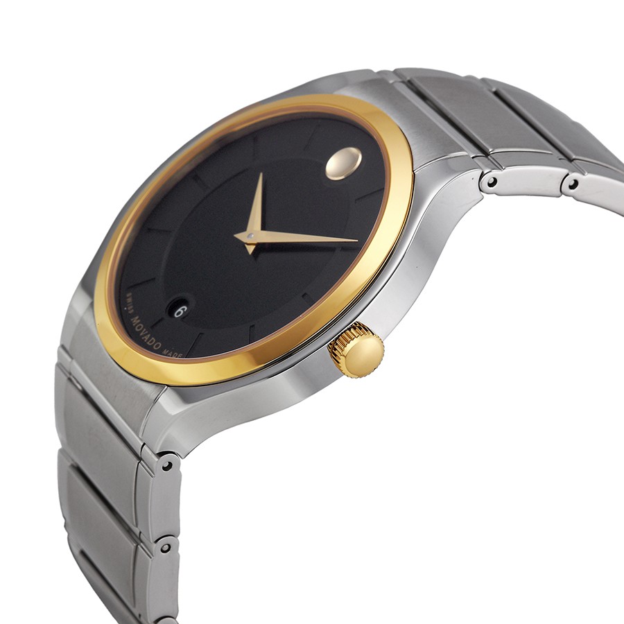 IMG_9085 Movado 0606480 Mens Quartz Stainless Steel Replica 2