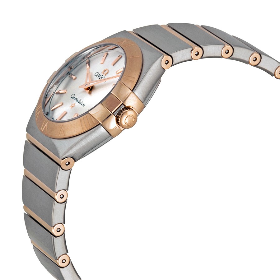 IMG_9085 Omega 12320276002001 Constellation Ladies Quartz Stainless Steel Replica 2