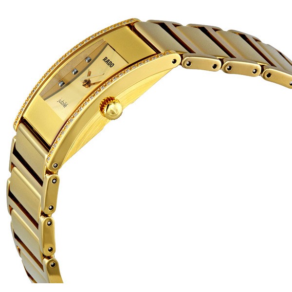IMG_9085 Rado R20783732 Ladies Quartz Gold-tone Ceramic Replica 2