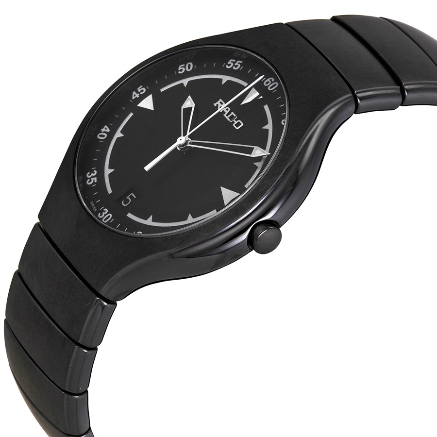 IMG_9085 Rado R27677162 TRUE Mens Quartz Black Ceramic Replica 2