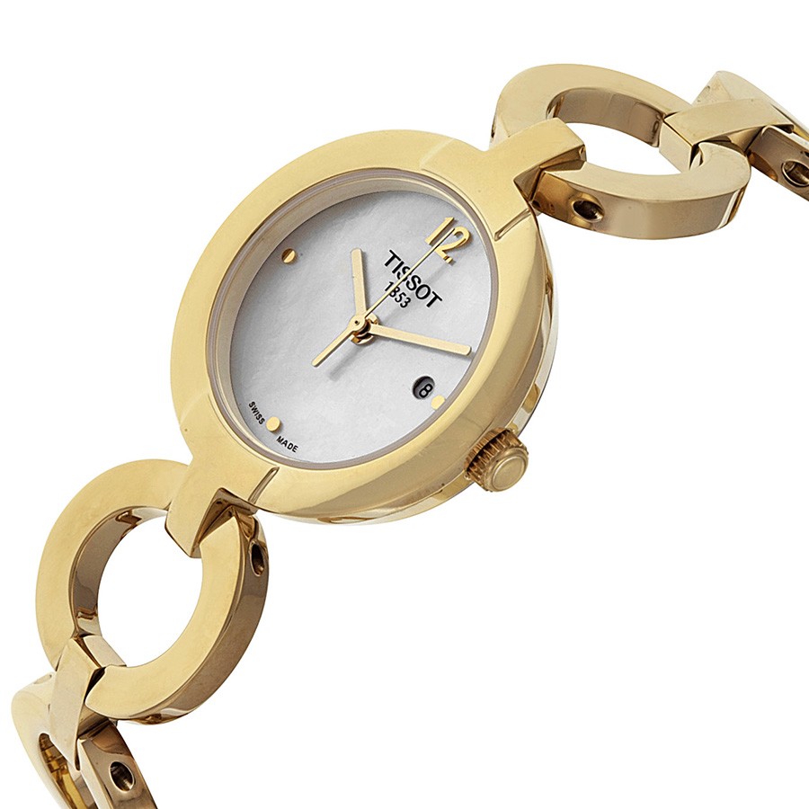 IMG_9085 Tissot T0842103311700 Ladies Quartz Yellow Gold-plated Stainless Steel Replica 2