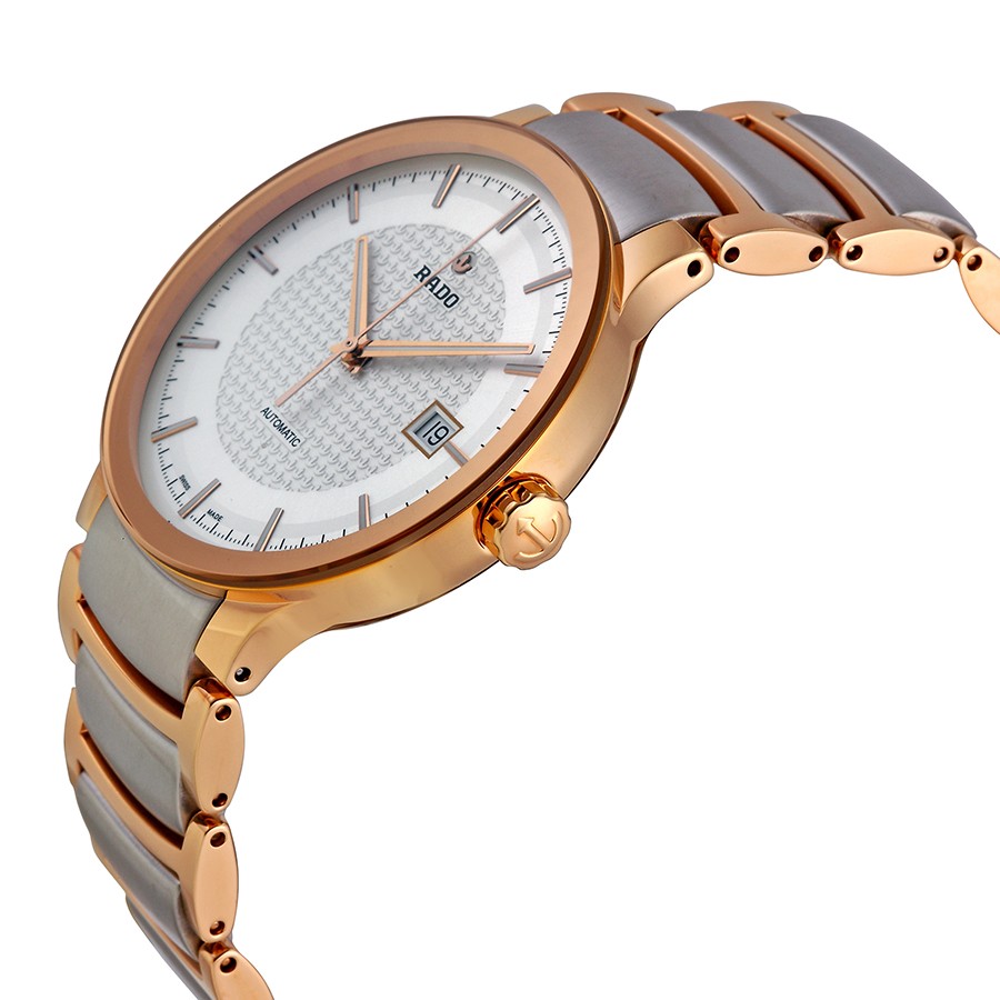 IMG_9085 Rado R30953123 Centrix Mens Automatic Rose Gold-tone Stainless Steel Replica 2