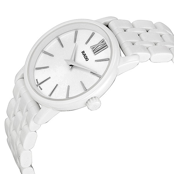 IMG_9085 Rado R14065017 Diamaster Ladies Quartz White Ceramic Replica 2