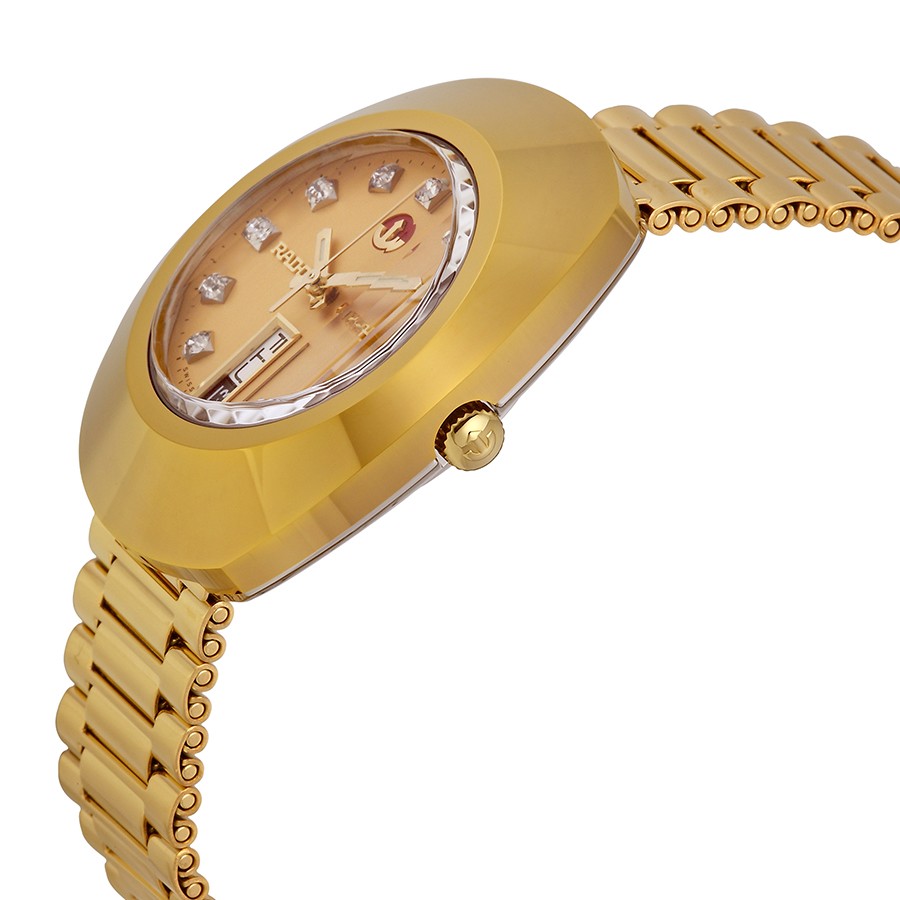 IMG_9085 Rado R12413493 Original Mens Automatic Gold PVD Stainless Steel Replica 2
