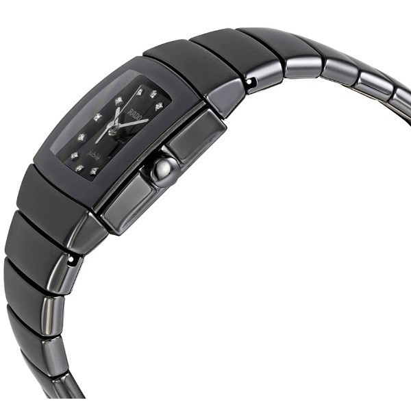 IMG_9085 Rado R13726752 Ladies Quartz Black Ceramic Replica 2