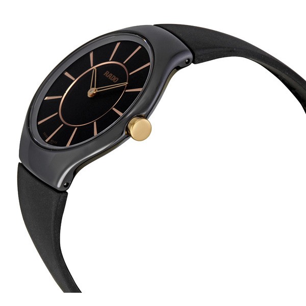 IMG_9085 Rado R27742159 Ladies Quartz Black Ceramic Replica 2