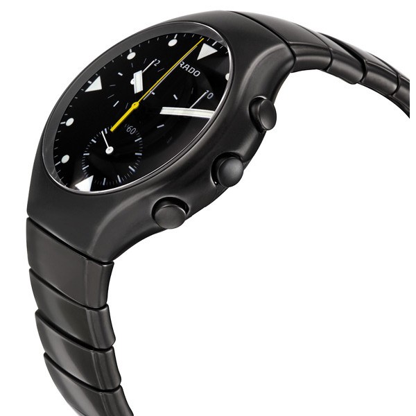 IMG_9085 Rado 11459 TRUE Mens Quartz Black Ceramic Replica 2