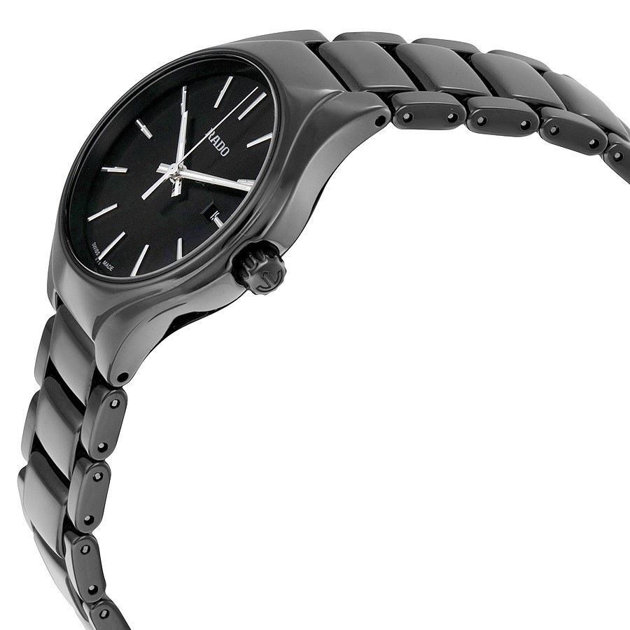 IMG_9085 Rado R27059152 TRUE Ladies Quartz Black High Tech Ceramic Replica 2