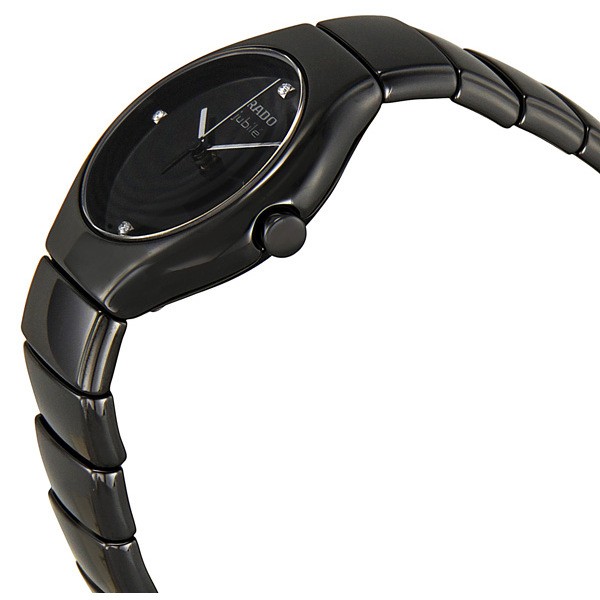 IMG_9085 Rado R27655742 TRUE Ladies Quartz Black Ceramic Replica 2
