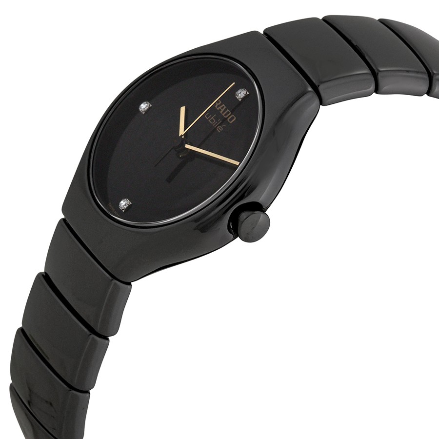 IMG_9085 Rado R27655752 TRUE Ladies Quartz Black Ceramic Replica 2
