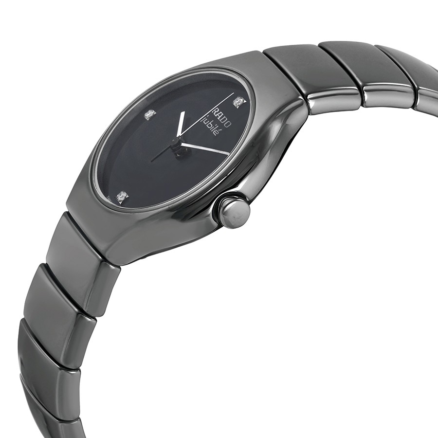 IMG_9085 Rado R27656742 TRUE Ladies Quartz Platinum-tone Ceramic Replica 2