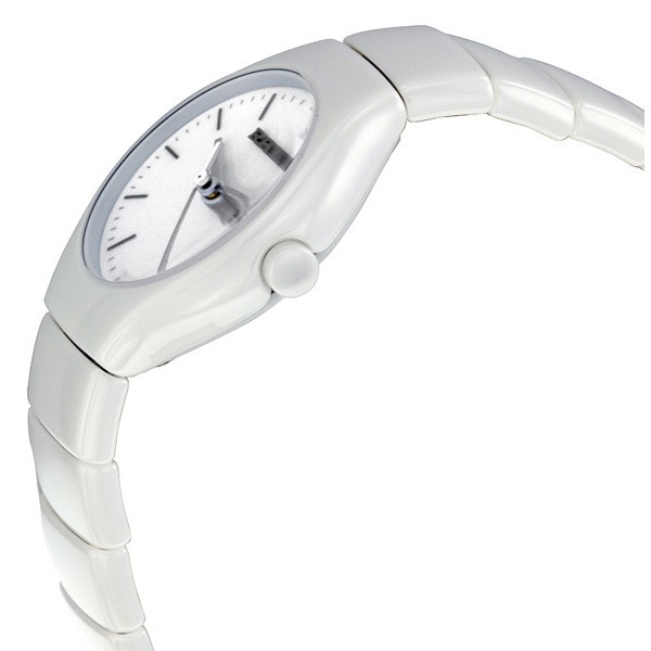 IMG_9085 Rado R27696022 TRUE Ladies Quartz White Ceramic Replica 2