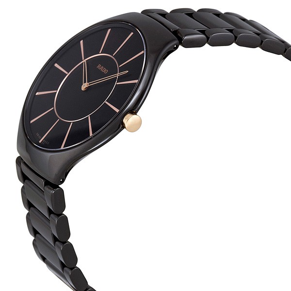 IMG_9085 Rado R27741152 TRUE Mens Quartz Black Ceramic Replica 2