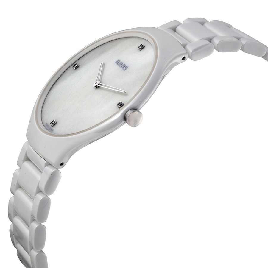IMG_9085 Rado R27957902 TRUE Mens Quartz White Ceramic Replica 2