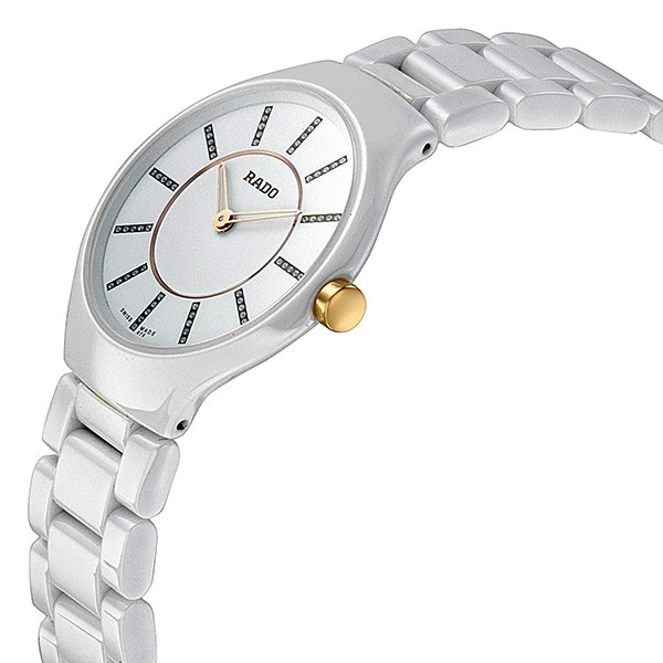 IMG_9085 Rado R27958702 TRUE Ladies Quartz White Ceramic Replica 2