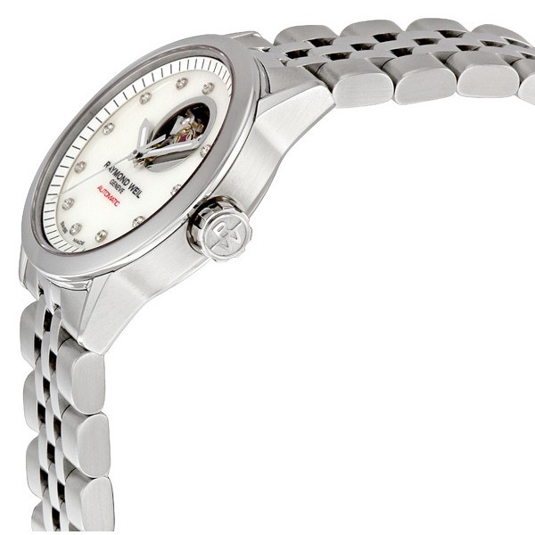IMG_9085 Raymond Weil 2410-ST-97081 Freelancer Ladies Automatic Stainless Steel Replica 2