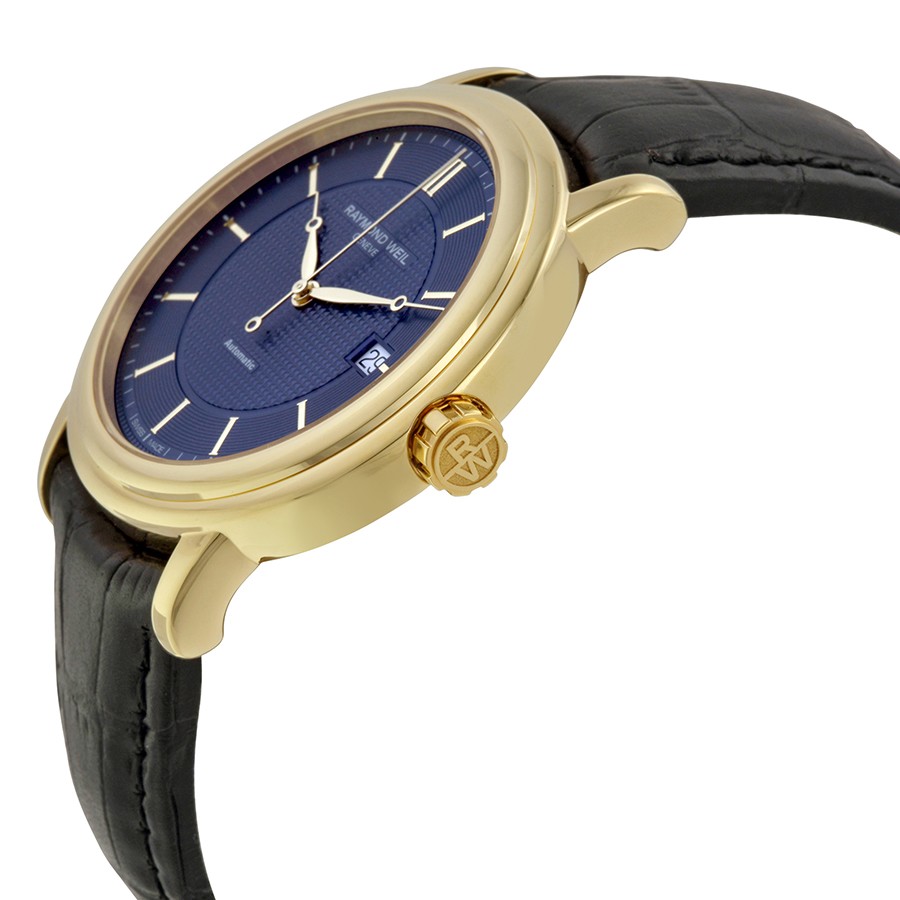 IMG_9085 Raymond Weil 2837-PC-50001 Maestro Mens Automatic Gold-plated Stainless Steel Replica 2