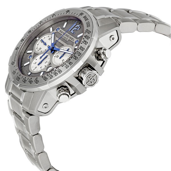 IMG_9085 Raymond Weil 7800-TI-05607 Nabucco Mens Automatic Titanium and Stainless Steel Replica 2