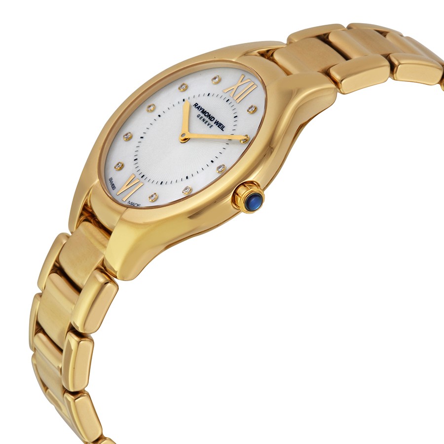 IMG_9085 Raymond Weil 5132-P-00985 Noemia Ladies Quartz Yellow Gold-plated Stainless Steel Replica 2