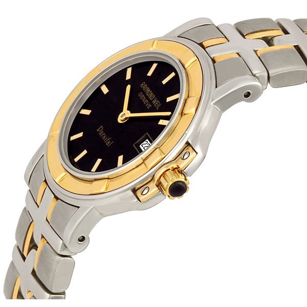 IMG_9085 Raymond Weil 9430-BI Parsifal Ladies Quartz Steel Replica 2