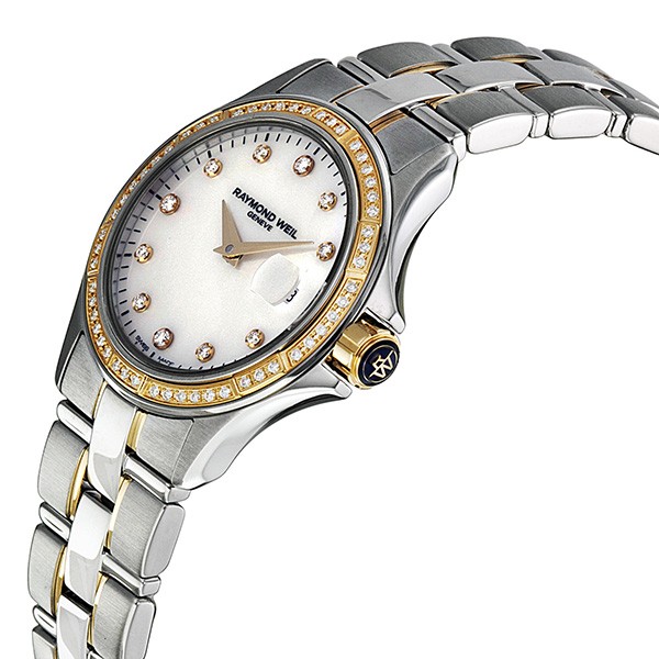 IMG_9085 Raymond Weil 9460-SGS-97081 Parsifal Ladies Quartz Stainless Steel Replica 2