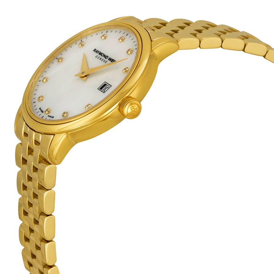 IMG_9085 Raymond Weil 5988-P-97081 Toccata Ladies Quartz Gold PVD Stainless Steel Replica 2