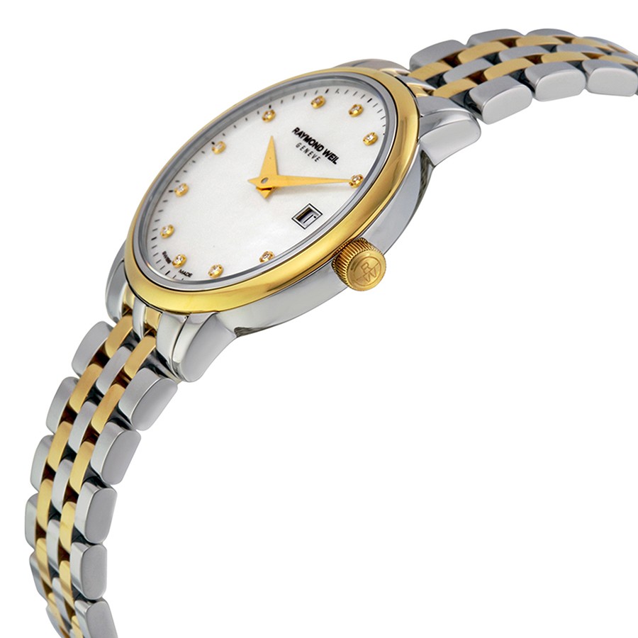 IMG_9085 Raymond Weil 5988-STP-97081 Toccata Ladies Quartz Two-tone Stainless Steel Replica 2