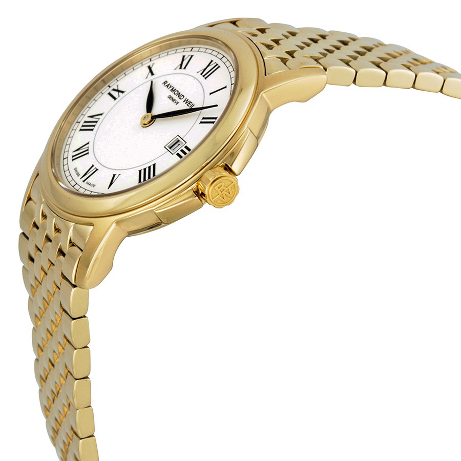 IMG_9085 Raymond Weil 5966-P-00300 Tradition Ladies Quartz Gold PVD Stainless Steel Replica 2