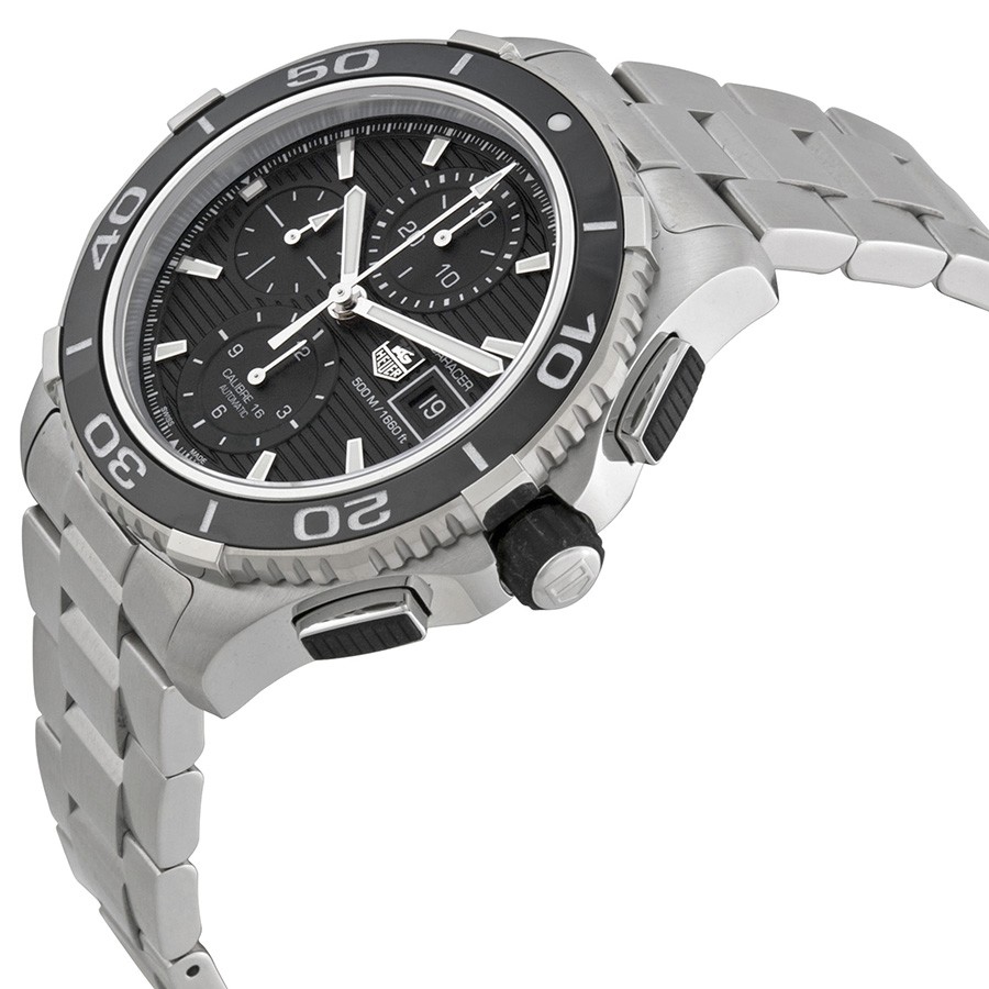 IMG_9085 Tag Heuer CAK2110.BA0833 Aquaracer Mens Automatic Stainless Steel Replica 2