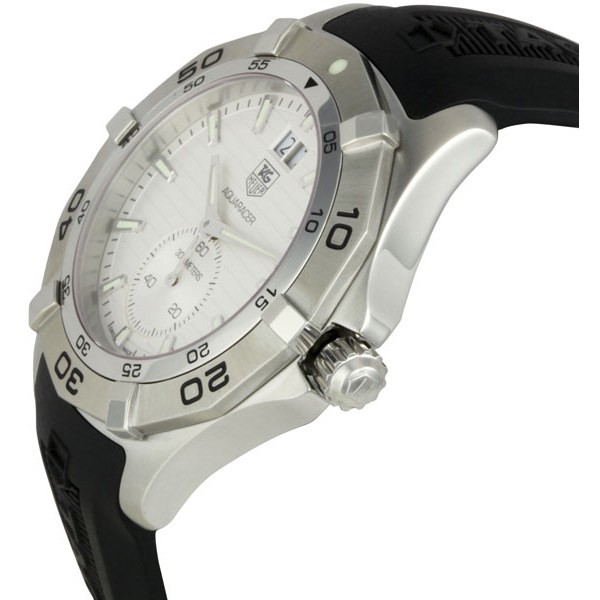 IMG_9085 Tag Heuer WAF1015.FT8010 Aquaracer Mens Quartz Stainless Steel Replica 2