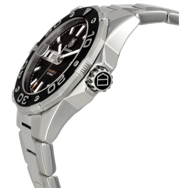 IMG_9085 Tag Heuer WAJ2114.BA0871 Aquaracer Mens Automatic Polished Steel Replica 2