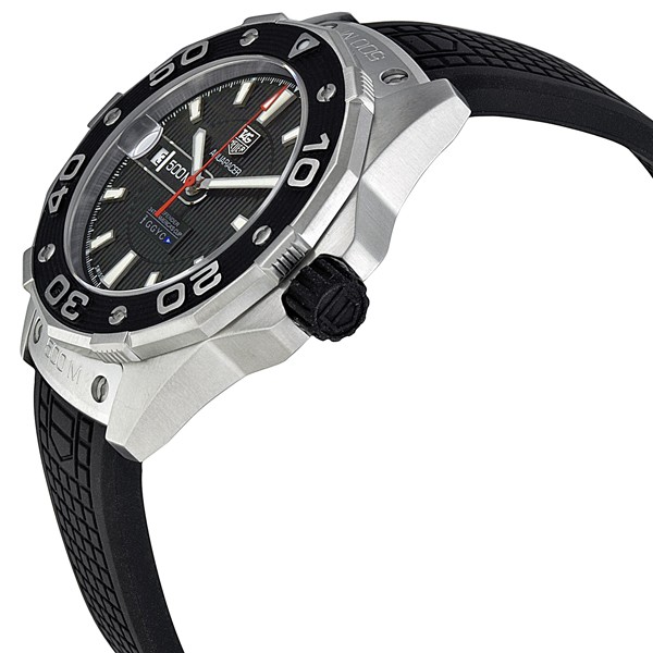 IMG_9085 Tag Heuer WAJ2119.FT6015 Aquaracer Mens Automatic Fine-brushed stainless steel Replica 2