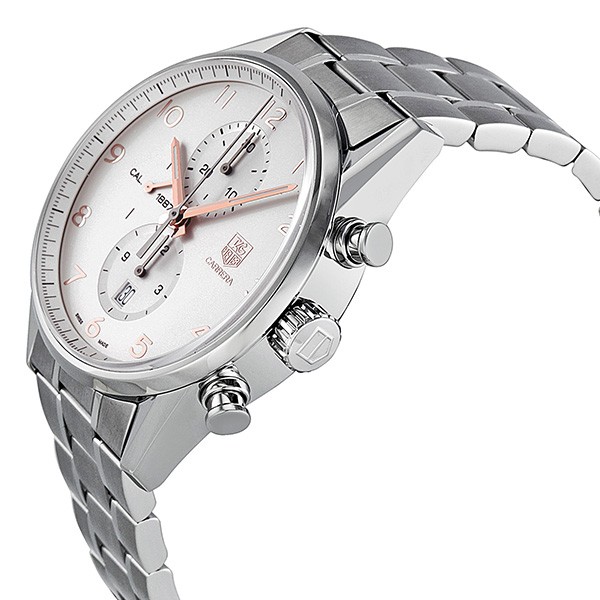 Tag Heuer CAR2012.BA0796 Carrera Mens Automatic Polished stainless steel Replica 2