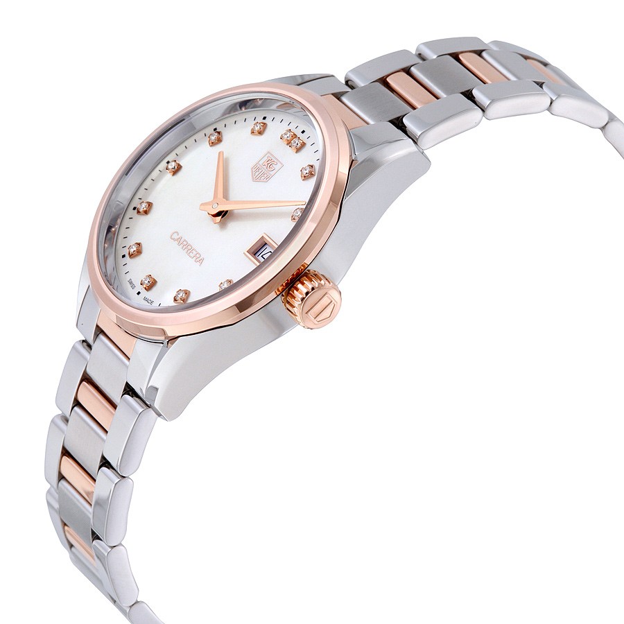 Tag Heuer WAR1352.BD0779 Carrera Ladies Quartz Stainless Steel Replica 2