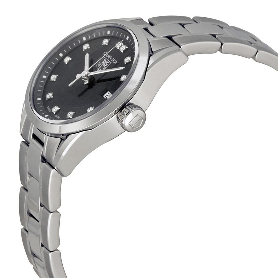 IMG_9085 Tag Heuer WV1410.BA0793 Carrera Ladies Quartz Polished Steel Replica 2
